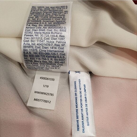 Tommy Hilfiger Women's Zendaya Curve Cross Front Dress Size 18 - Picture 10 of 11